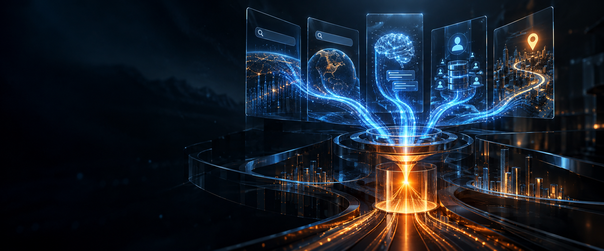 Search intelligence, hyper-targeted marketing and instant qualified lead generation